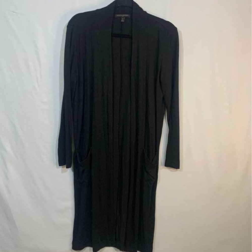 BANANA Republic womans cardigan duster. Black. Size small. New condition.